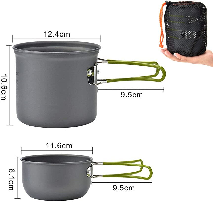 Camping Travel Cookware Kit | Bowlift