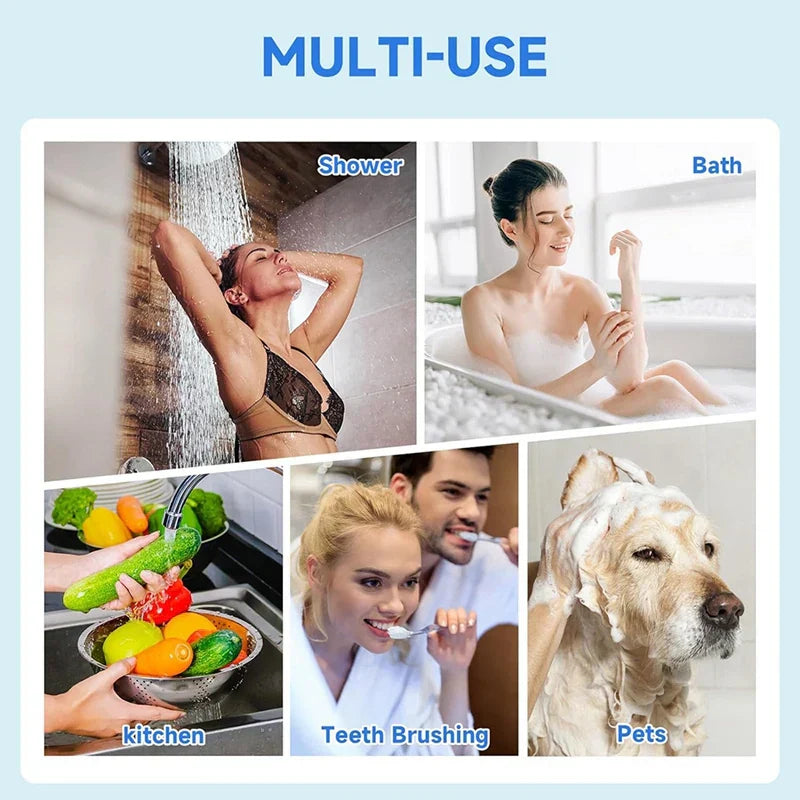 BowLift | 5-piece set shower filter replacement cartridges