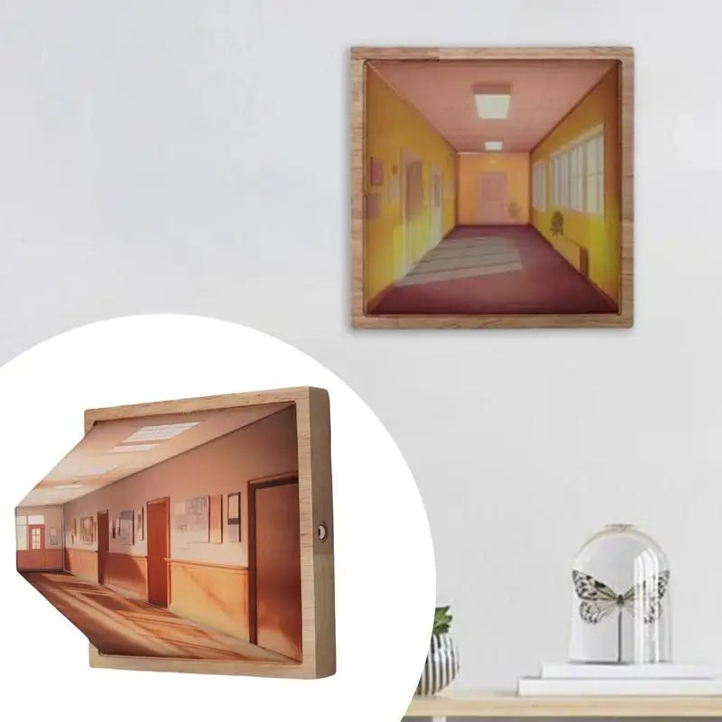 BowLift | 3D Vision Play Wall Lamp Art