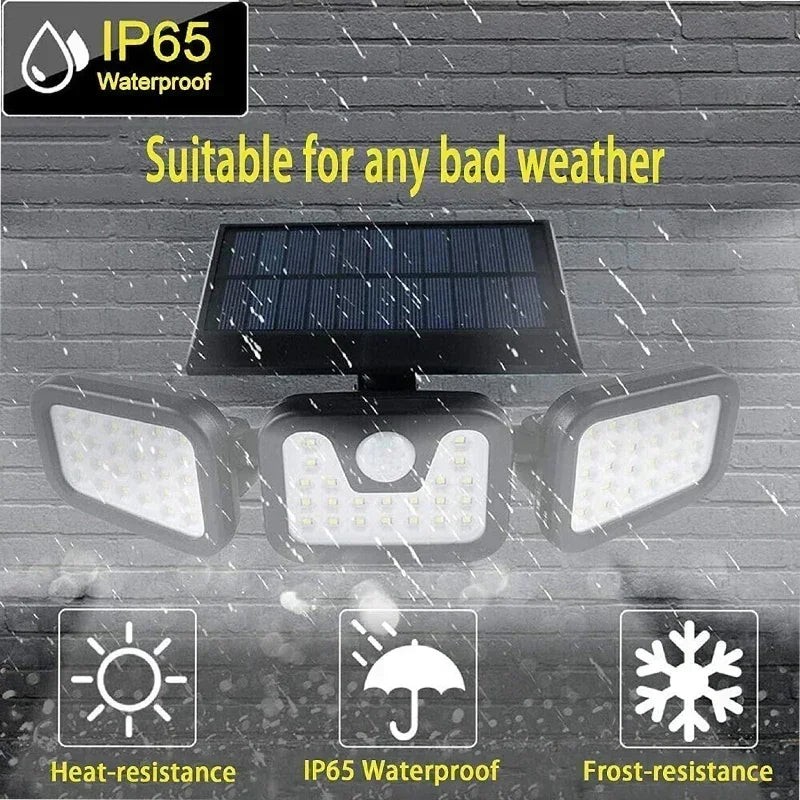 BowLift | Solar Motion Sensor Outdoor Lamp