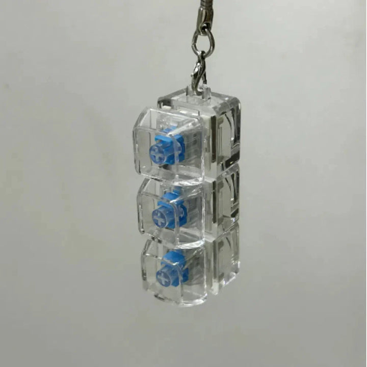 BowLift | Mechanical Cube Click Fidget Keychain