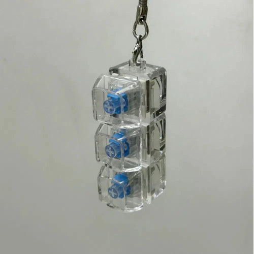 BowLift | Mechanical Cube Click Fidget Keychain
