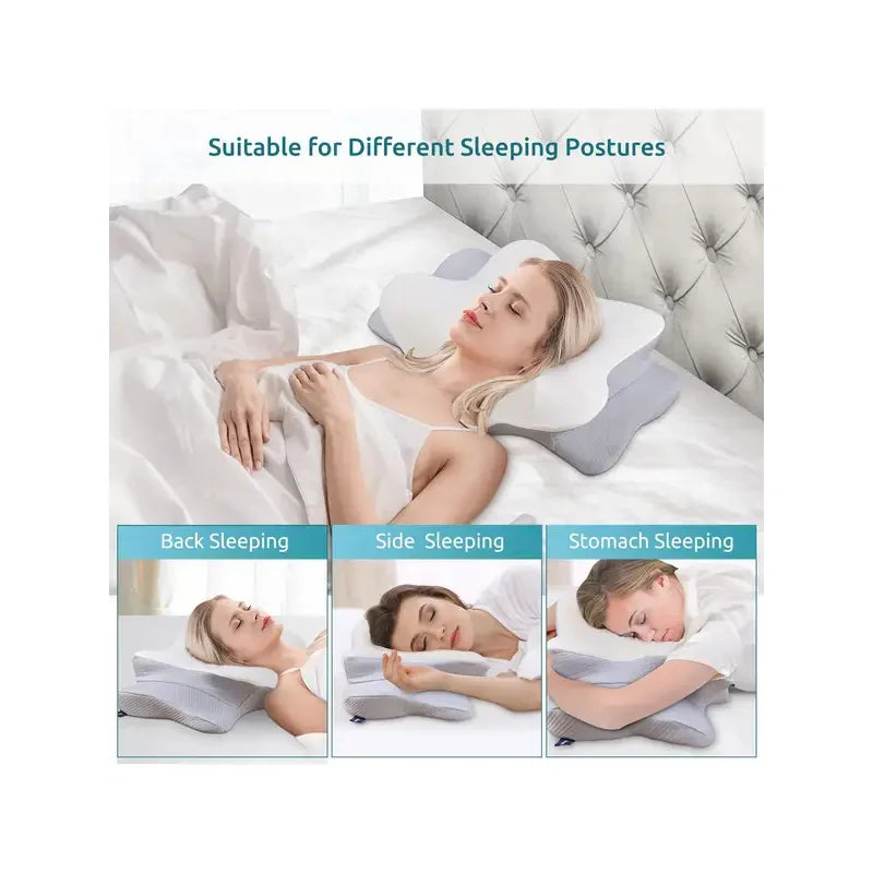 BowLift | Ergonomic Memory Foam Pillow