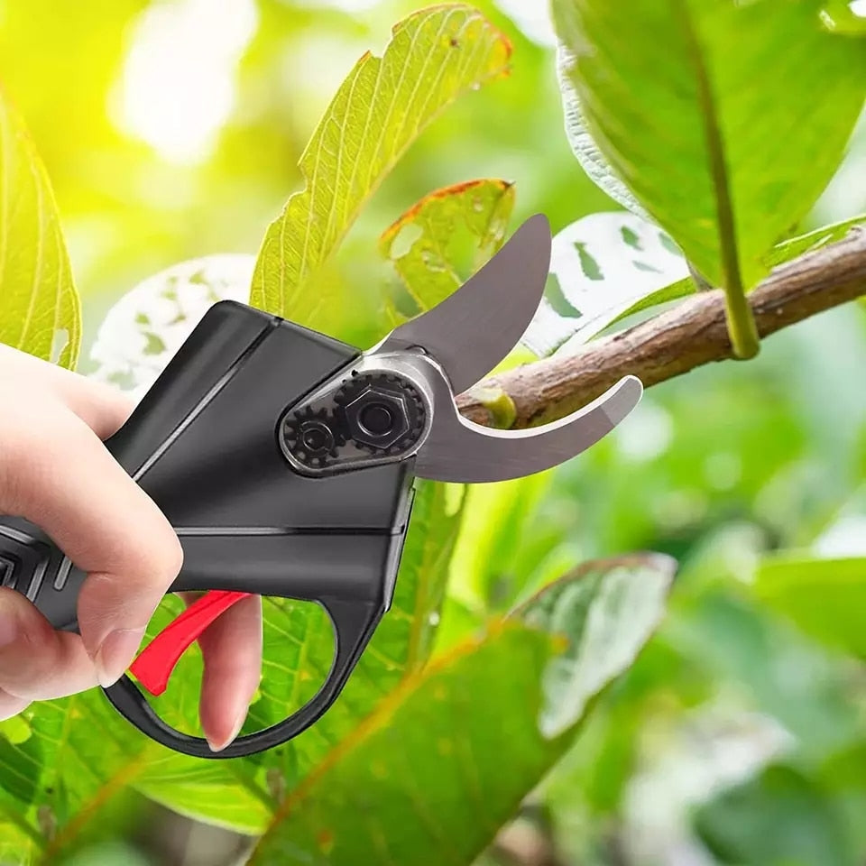 BowLift | Electric Pruning Shears – 21V Cordless Garden Cutter with Precision Steel Blades