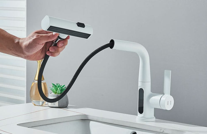 BowLift | LUXOR - Modern digital washbasin tap