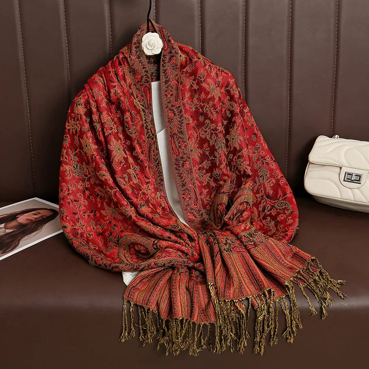 BowLift | Élégancea | Women's Scarf | Cashmere Feel | 70 × 190 cm | Luxury Print & Warm