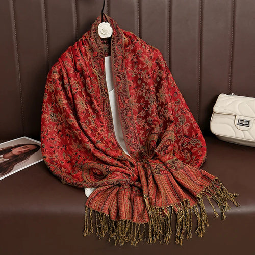 BowLift | Élégancea | Women's Scarf | Cashmere Feel | 70 × 190 cm | Luxury Print & Warm