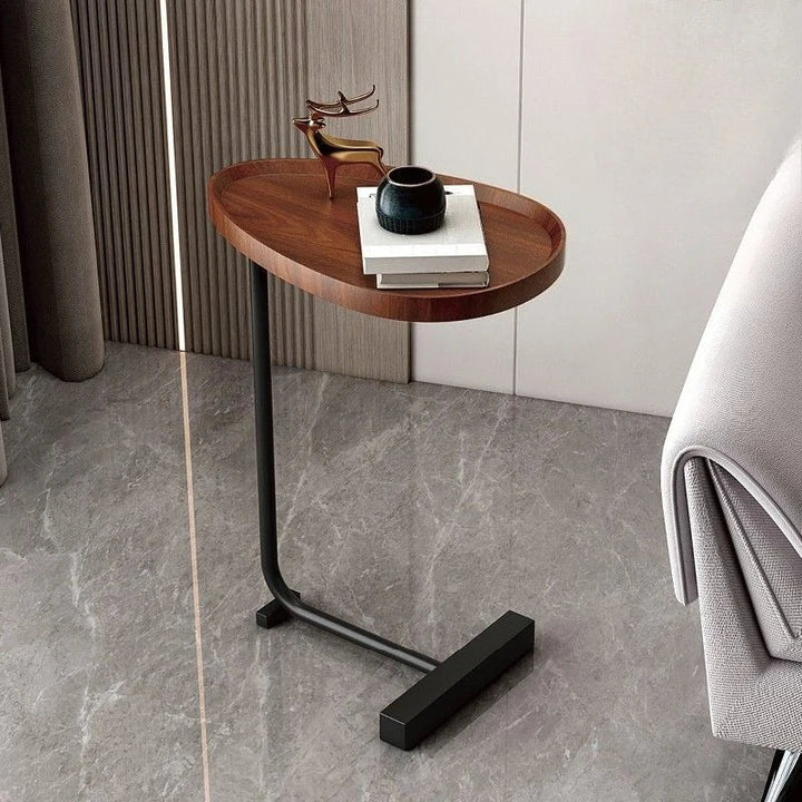 BowLift | C-Shaped Mobile Side Table Ideal for Sofa or Bed