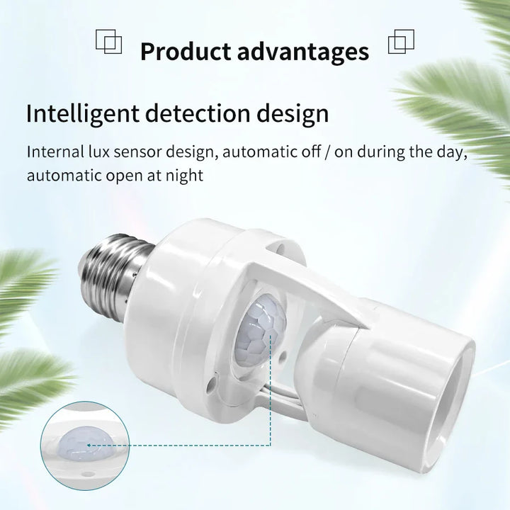 BowLift | Motion-Activated Adjustable Smart Light Socket