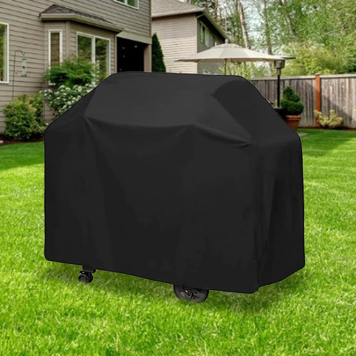 BowLift | GrillGuard Pro Cover | Waterproof & UV-resistant | Windproof with drawstring | For gas grill, BBQ & garden furniture