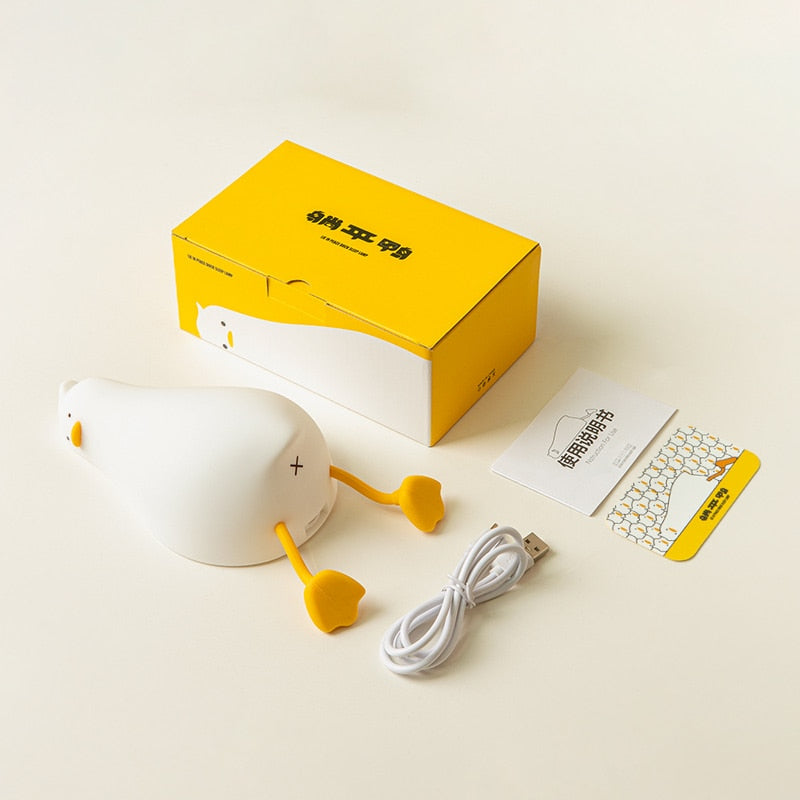 BowLift | Lazy Flat Duck Atmosphere Night Lamp