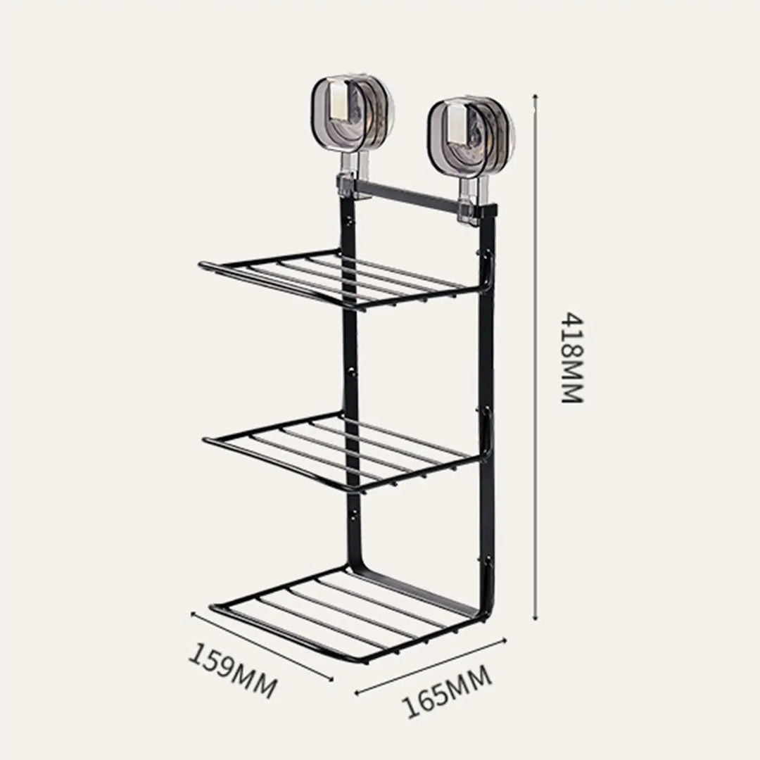 BowLift | Food Preparation Wall-Mounted 3-Layer Organizer Rack