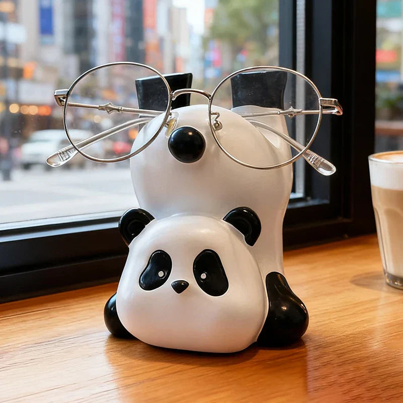 Upside Down Panda Eyeglass Holder | Bowlift