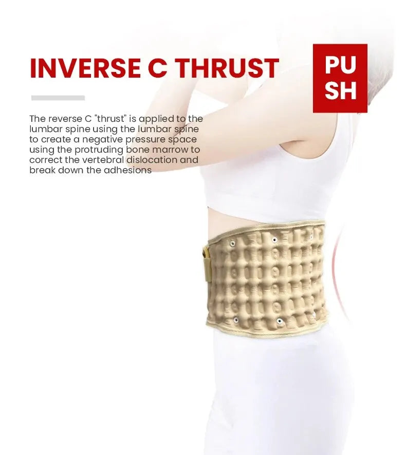 BowLift | Inflatable Lumbar Pain Relief Belt