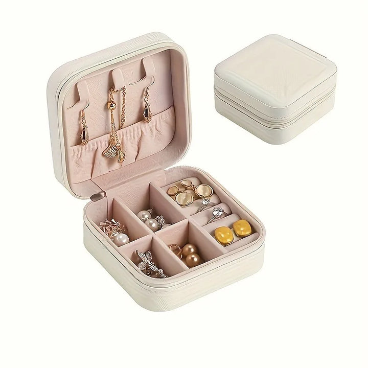 BowLift | Jewelry Organizer VOYELIA | Travel Case for Jewelry | Compact & Stylish | PU Leather