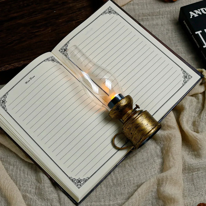 Vintage Lamp – Retro Design with warm LED light for living room or dining room | Bowlift