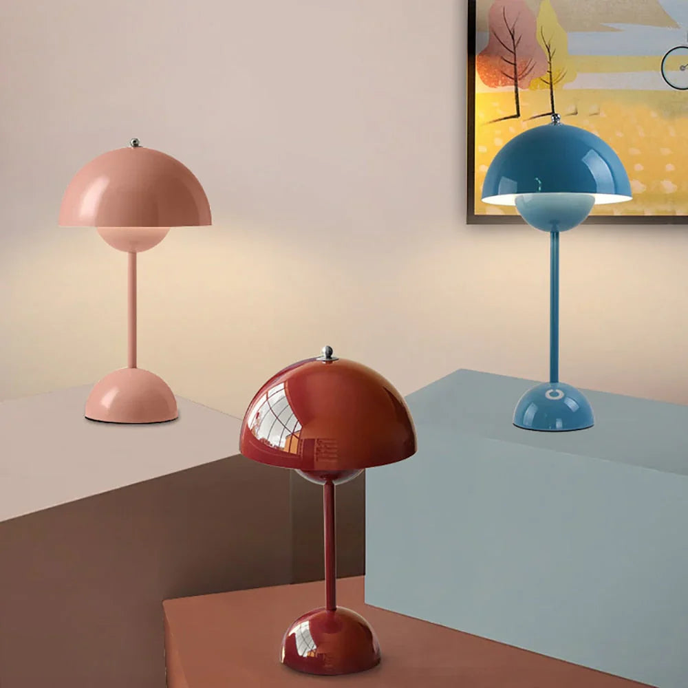 BowLift | Trendy Mushroom-shaped Design Lamp - MushLuxe