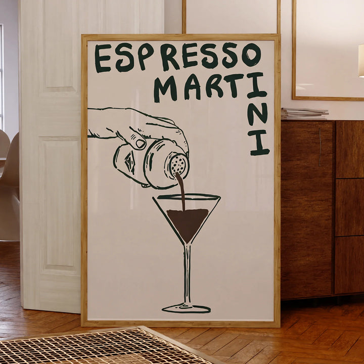 Espresso Martini Wall Art | Bowlift
