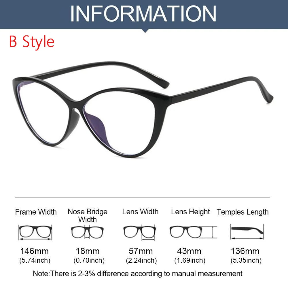 BowLift | ClariVue Blue Light Filter Glasses | Ultra Light & Stylish | For Women & Men | Without Prescription