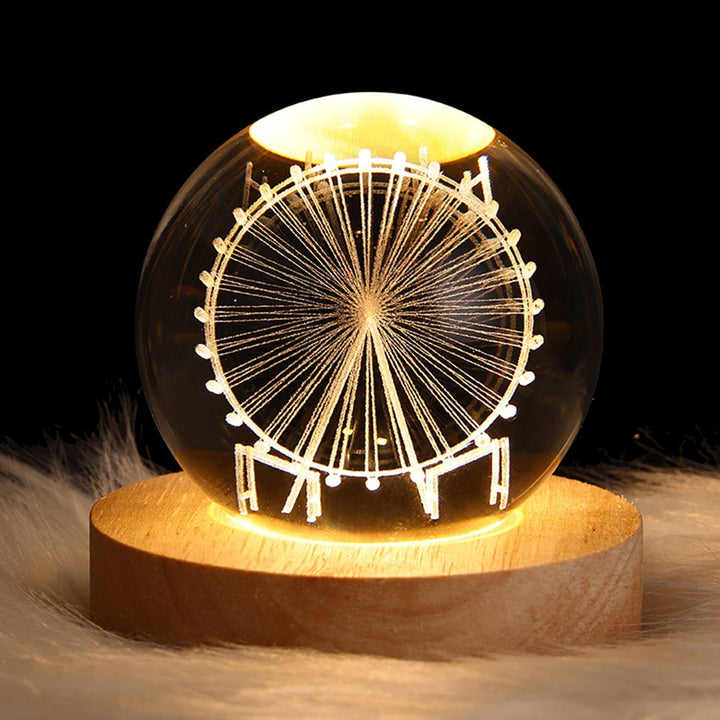 Crystal Light Ball – Enchanting Glass Ambient Light for Home Bowlift