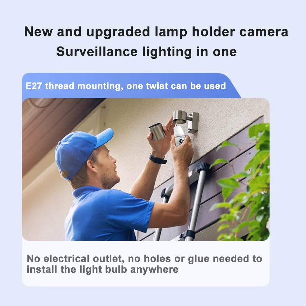 BowLift | Smart Bulb Security Camera