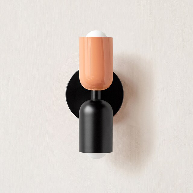 BowLift | Cream Double-Head LED Wall Lights