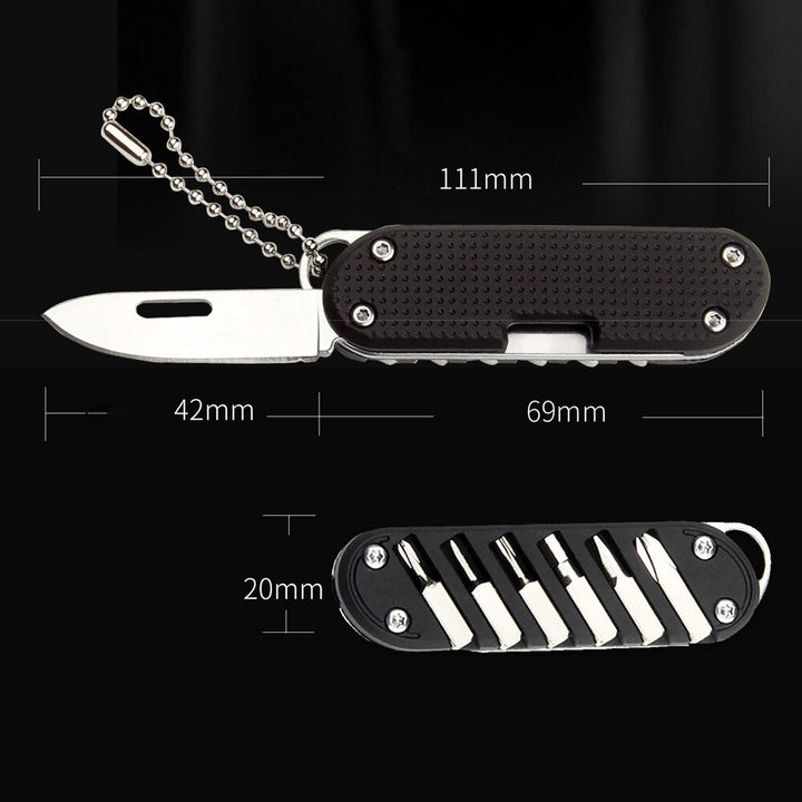 BowLift | Mini Multifunctional Screwdriver Keychain Tool