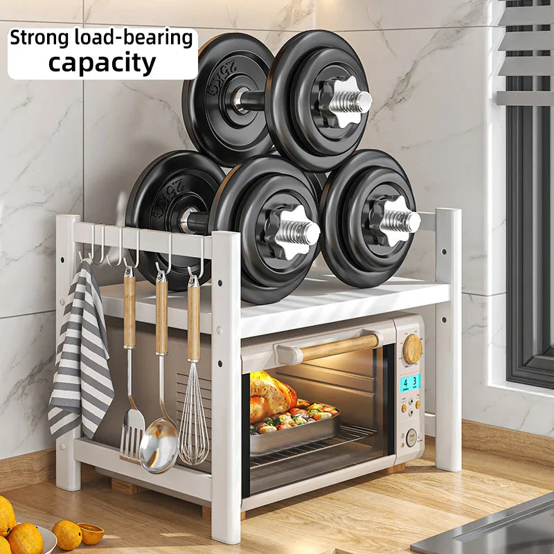 BowLift | Kitchen Microwave Shelf Multi-Layer Condiment Organiser Rust-Resistant – CookRack
