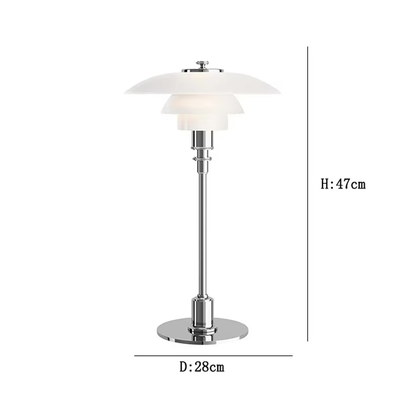 BowLift | Retro Design Glass Table Lamp