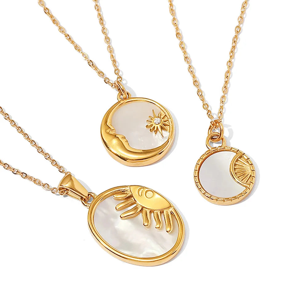 BowLift | Dainty Shell Astrological Necklaces