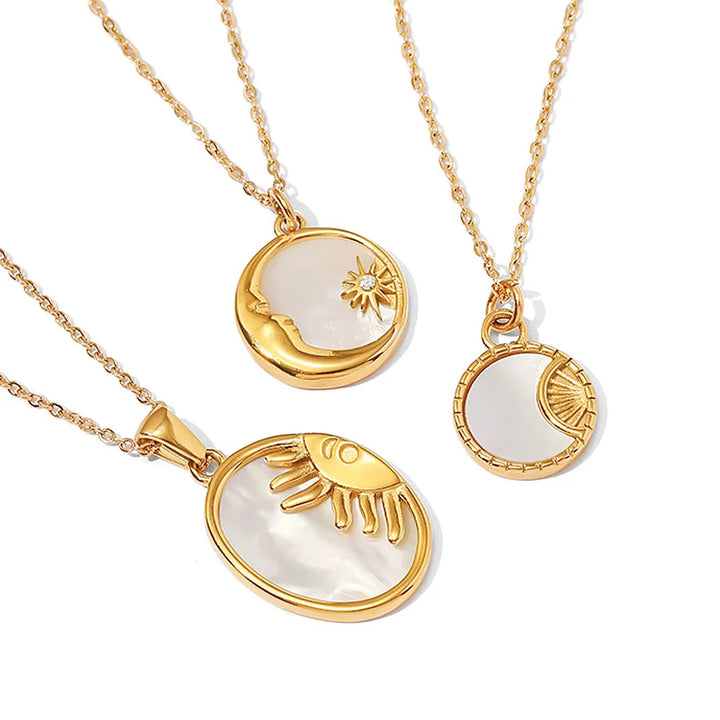 BowLift | Dainty Shell Astrological Necklaces