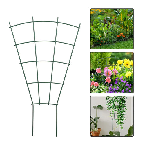 BowLift | Floranta Climbing Aid Set 3-piece | For Flower Pots & Vegetables | Stable & Decorative | Green