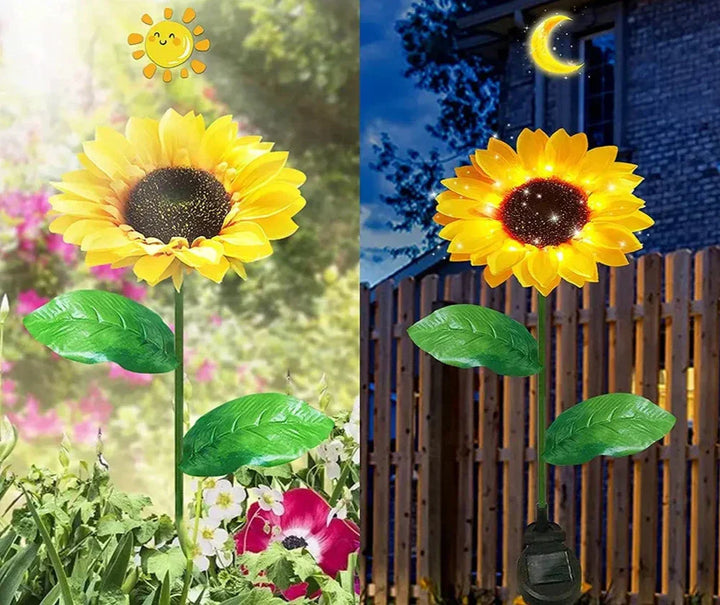 SolarBloom – Realistic Sunflower Garden Lamp for Outdoors Bowlift