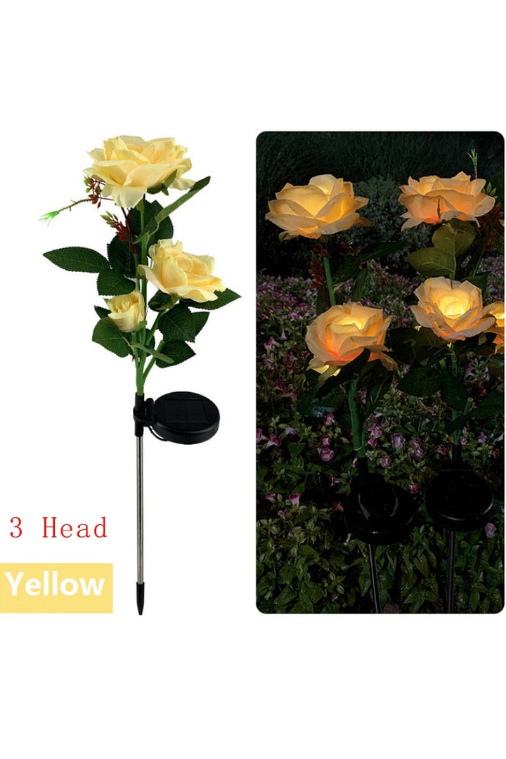 Solar Flower Garden Lights | Bowlift