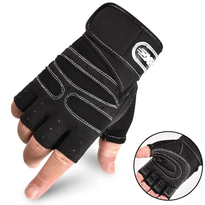 BowLift | Shock-resistant training gloves with wrist support | For weight training, fitness & cycling