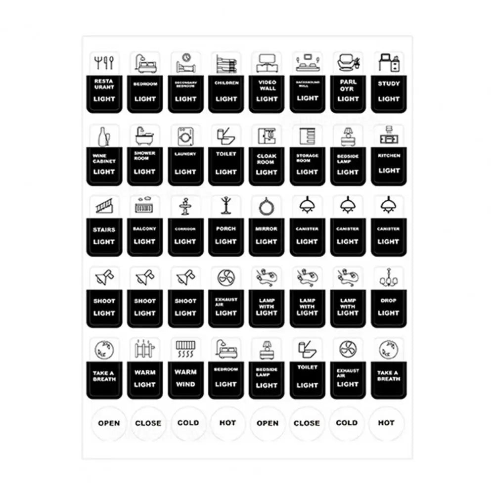 BowLift | Self-Adhesive Switch Stickers
