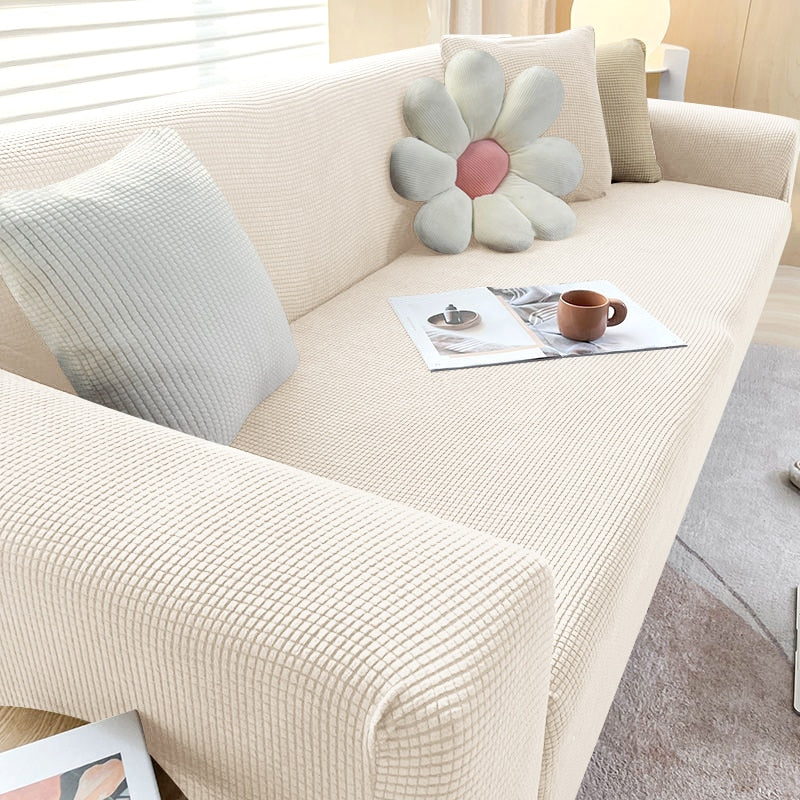 BowLift | FlexiCover Elastic Sofa Cover – Protection Cover for Corner Sofas and Standard Sofas