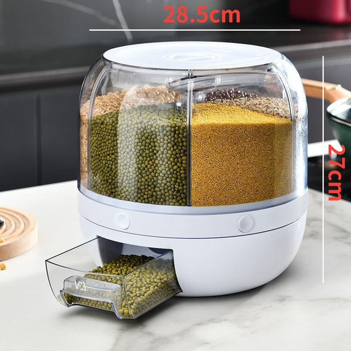 BowLift | Rotating Grain Organizing Food Dispenser