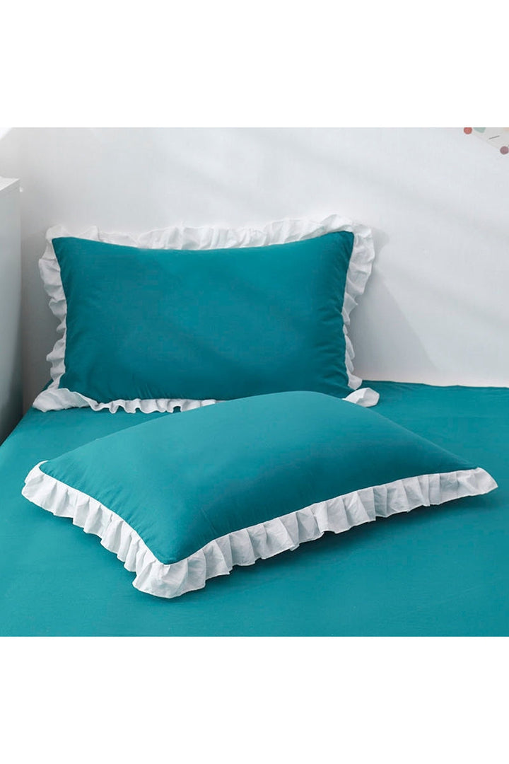 inspired ruffle pillowcases | Bowlift