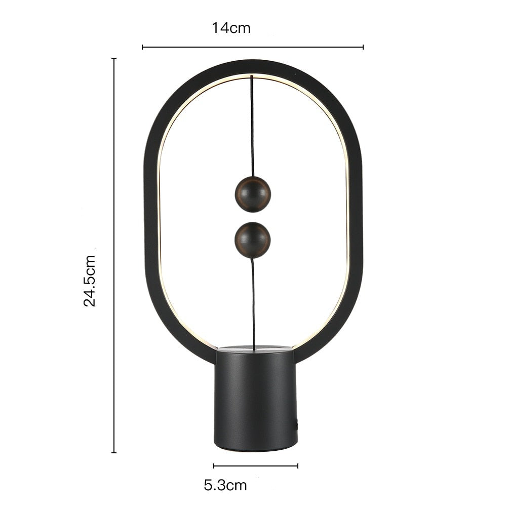 GlowSphere Table Lamp - Atmospheric Lighting for Home Bowlift