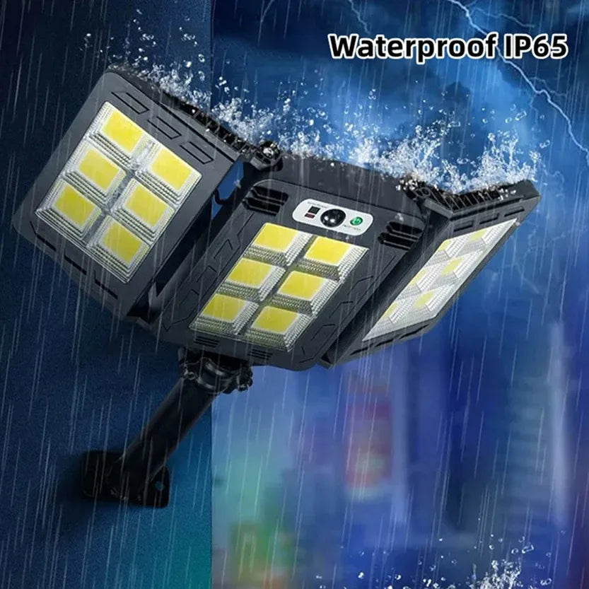 BowLift | Solar Wall Light LumiSeca | 800 LEDs Super Bright | With Motion Sensor | 3 Lighting Modes | Waterproof for Garden & Outdoor