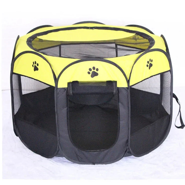 BowLift | Pawvia Foldable Cat Tent | Portable Outdoor Enclosure for Cats & Small Dogs | Breathable & Washable | 72×72×45 cm