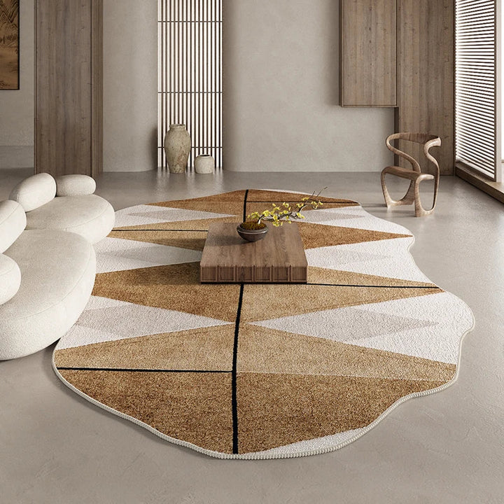 BowLift | Irregular Area Rug for Bedroom and Living Room Carpet