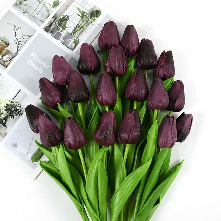 BowLift | Artificial Tulip Bouquet with Realistic Lifelike Flowers