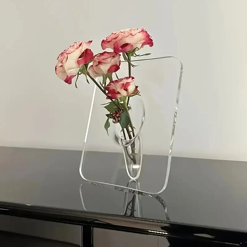 Crystal Flow Built-In Tube Vase | Bowlift
