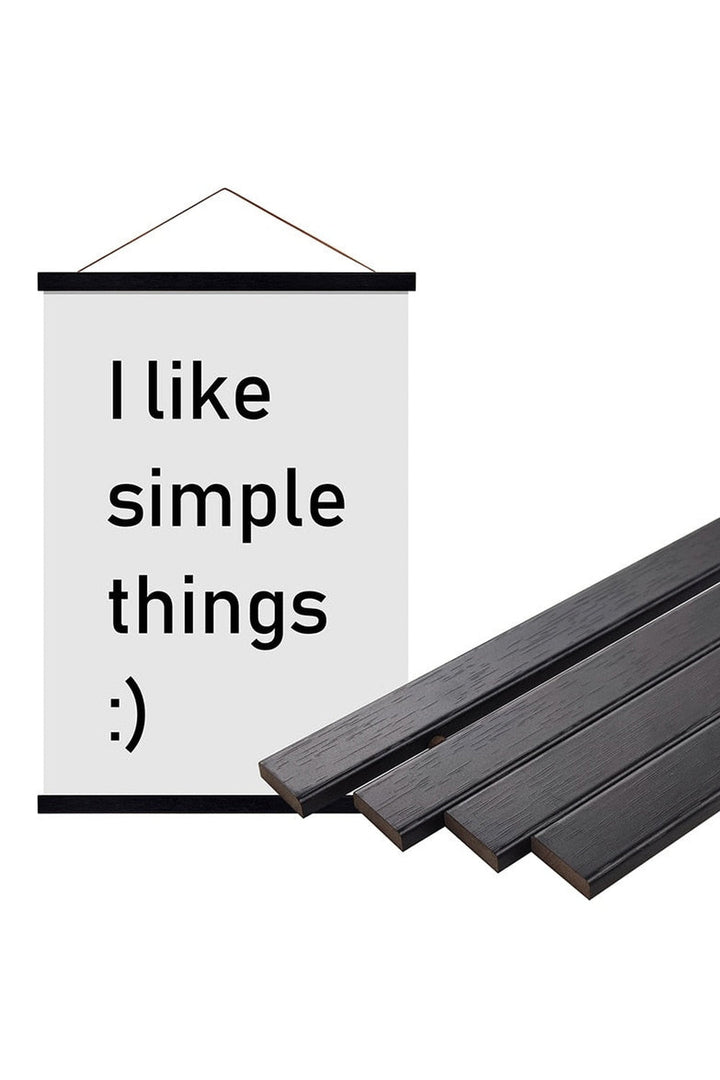 Magnetic poster frame hooks | Bowlift