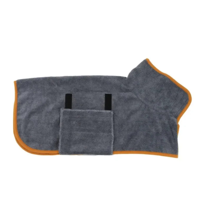 Pet bathrobe, highly absorbent and quick-drying Bowlift