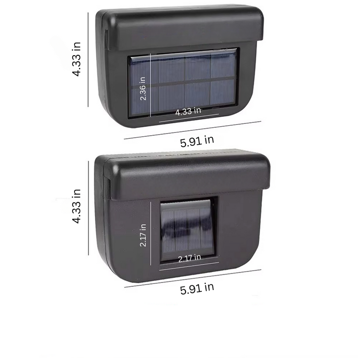 BowLift | Solar-Powered Car Ventilation Fan for Odor and Smoke Elimination