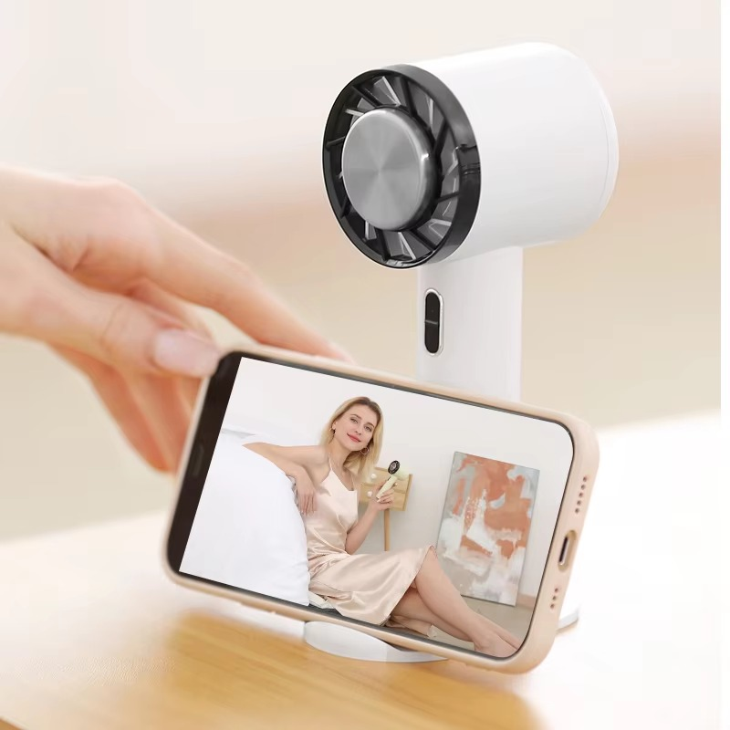 BowLift | Portable Rechargeable Camping Fan with 2200mAh Battery and 3 Speed Settings