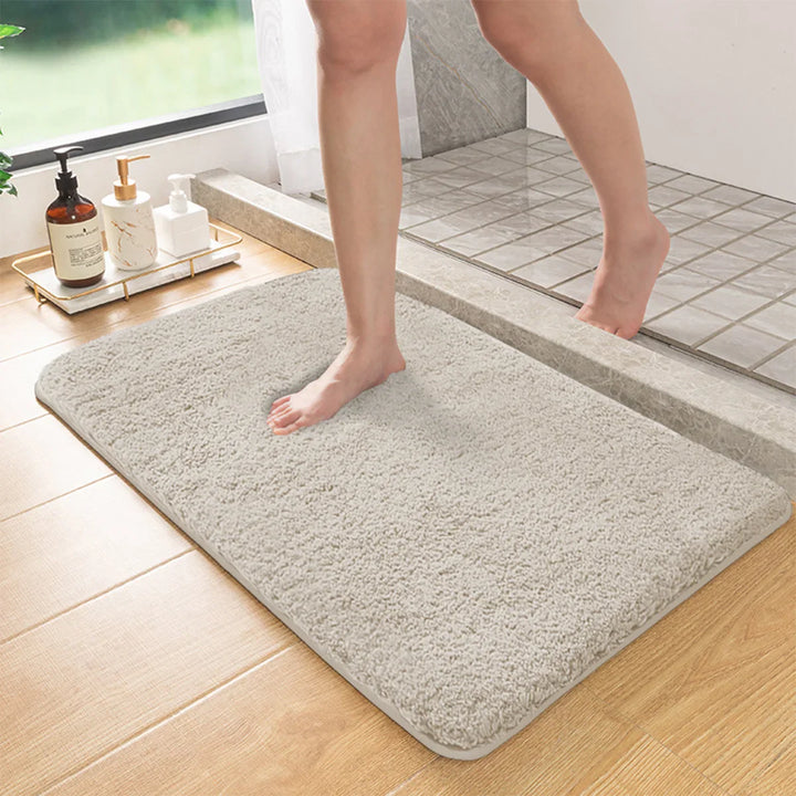BowLift | Softura | Fluffy Bath Mat | Absorbent & Nonslip